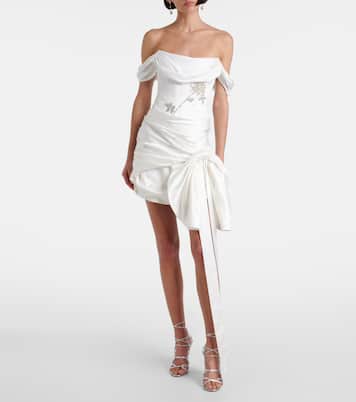 Verziertes Minikleid Paloma  | Clio Peppiatt