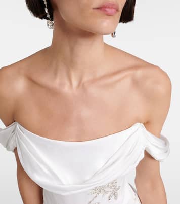 Verziertes Minikleid Paloma  | Clio Peppiatt