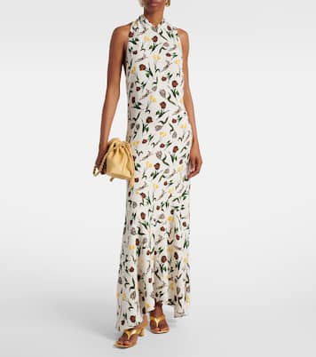 Robe midi à fleurs | Marni
