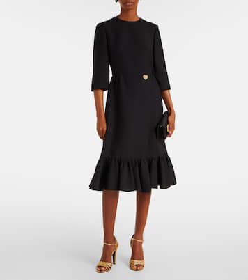 Robe midi Crepe Couture | Valentino