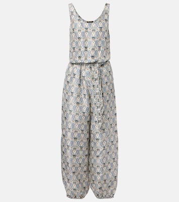 Mono Nadia de seda estampado | Loro Piana