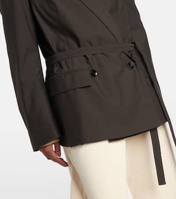 Blazer en coton et soie | Lemaire