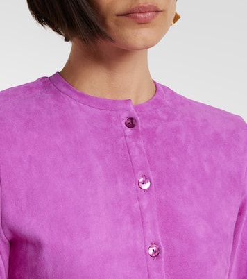 Astrid 24 suede cardigan | Stouls