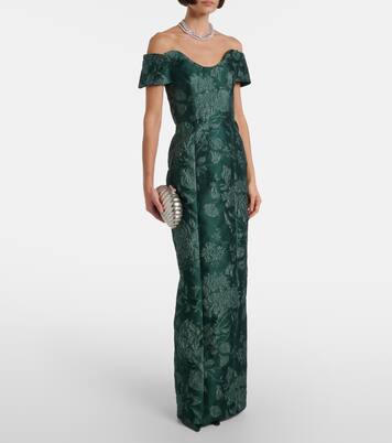 Robe Aislinn aus Cloqué | Emilia Wickstead