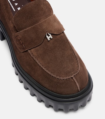 H700 leather platform loafers | Hogan