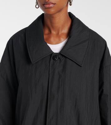 Manteau à capuche en coton mélangé | Aya Muse