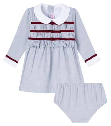 Garcia cotton dress and bloomers set | La Coqueta