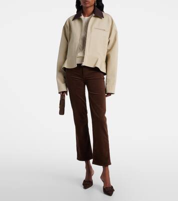 Le Sleek mid-rise straight jeans | Frame