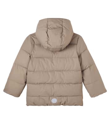 Gael hooded puffer jacket | Wheat