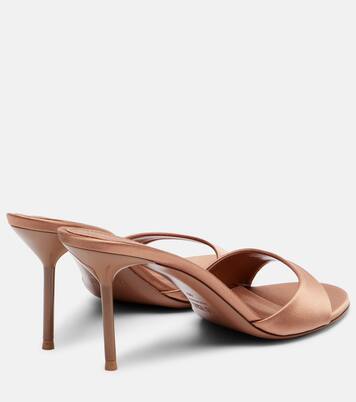 Lidia 70 satin mules | Paris Texas
