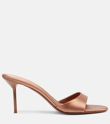 Lidia 70 satin mules | Paris Texas