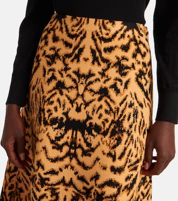 Lani jacquard midi skirt | Ulla Johnson