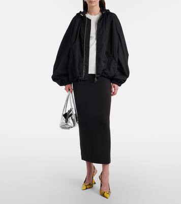 Falda midi de jersey | The Attico