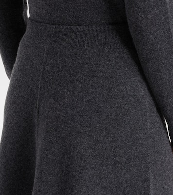 Wool and cashmere midi skirt | Jardin des Orangers
