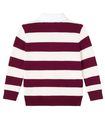 스트라이프 코튼 폴로 스웨터 | Polo Ralph Lauren Kids