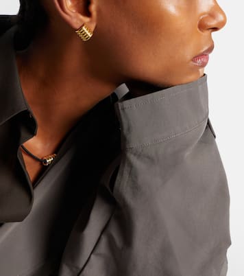 Ohrringe Hollyhock aus Sterlingsilber | Déhanche