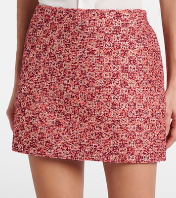 GG金属丝面料花呢迷你半身裙 | Gucci