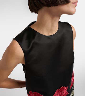 Yvonne floral embroidered minidress | Leo Lin