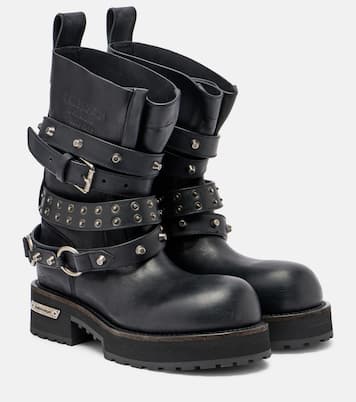 Botas biker Venom City de piel | Balenciaga