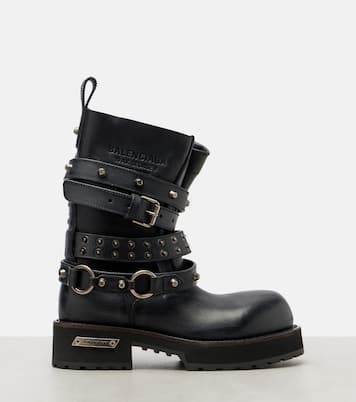 Botas biker Venom City de piel | Balenciaga