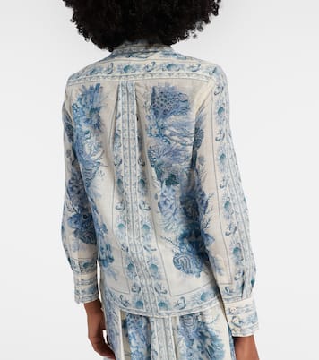 Wanderlust cotton shirt | Zimmermann