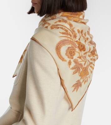 Cashmere and silk scarf | Loro Piana