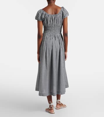 Vestido midi Quinley de algodón | Dôen