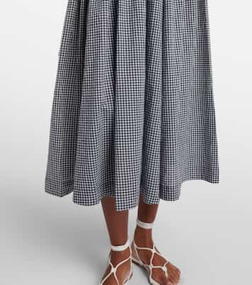 Vestido midi Quinley de algodón | Dôen