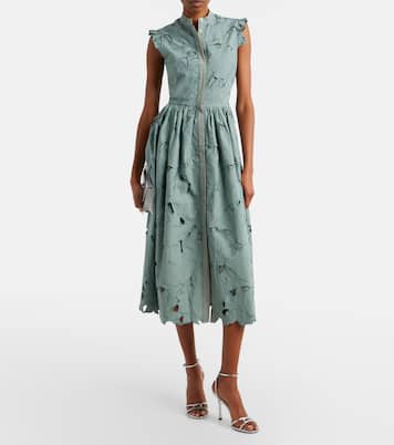 Guipure lace shirt dress | Erdem