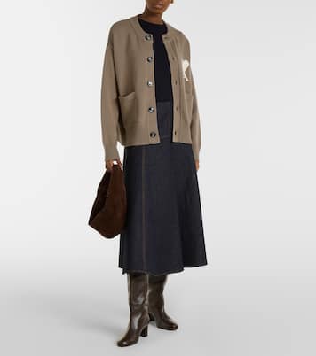 Ami de Cœur wool and cotton cardigan | Ami Paris