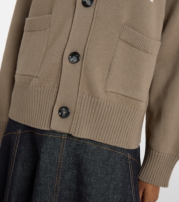 Ami de Cœur wool and cotton cardigan | Ami Paris