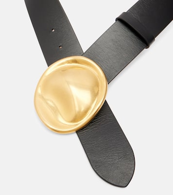 Keefe leather belt | Khaite