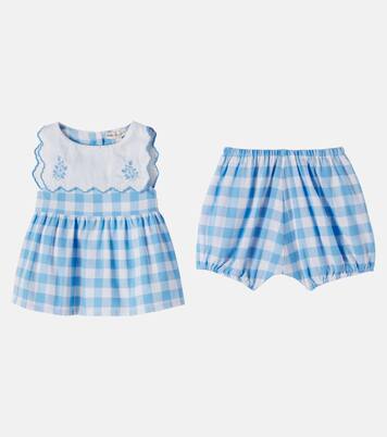 Baby Viola dress and bloomers set | Bebe Organic