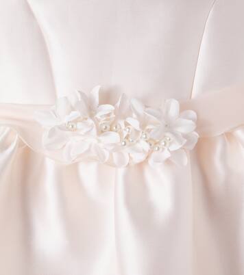 Belted floral dress | Monnalisa