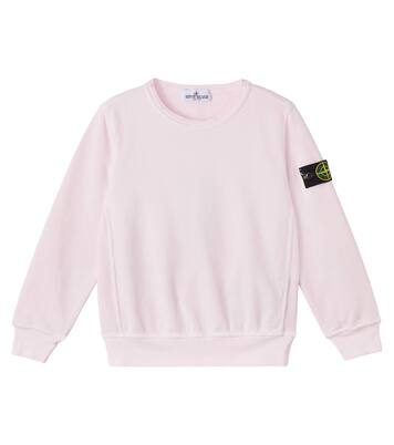 Compass cotton jersey sweatshirt | Stone Island Junior