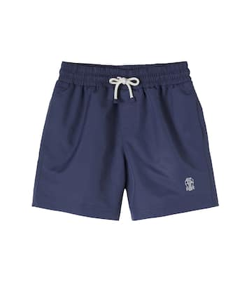 Logo swim trunks | Brunello Cucinelli Kids