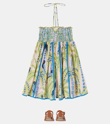 Robe Cycas imprimée  | Poupette St Barth Kids