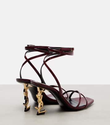 Opyum 85 patent leather sandals | Saint Laurent