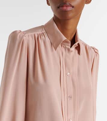 Silk crêpe de chine blouse | Valentino