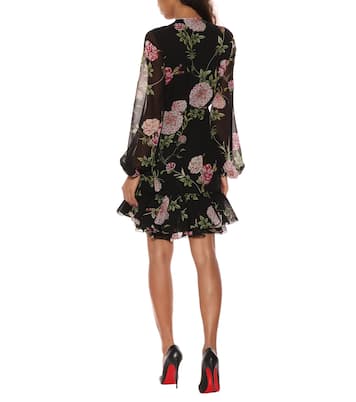 Floral-printed silk dress | Giambattista Valli