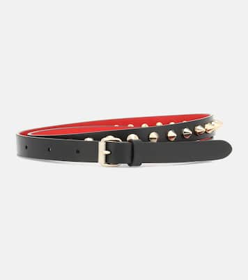 Loubispikes leather belt | Christian Louboutin