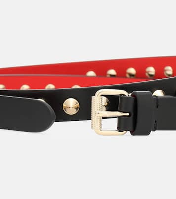 Loubispikes leather belt | Christian Louboutin