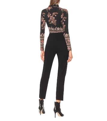 High-Rise-Hose mit Wollanteil | Etro