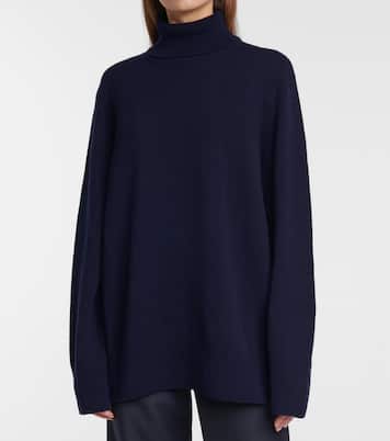 Pull Milina à col roulé en laine et cachemire | The Row