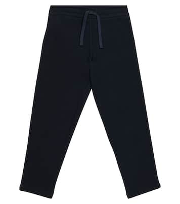 Horsey cotton fleece sweatpants | Loro Piana Kids