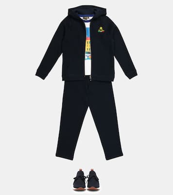 Horsey cotton fleece sweatpants | Loro Piana Kids