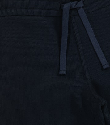 Horsey cotton fleece sweatpants | Loro Piana Kids