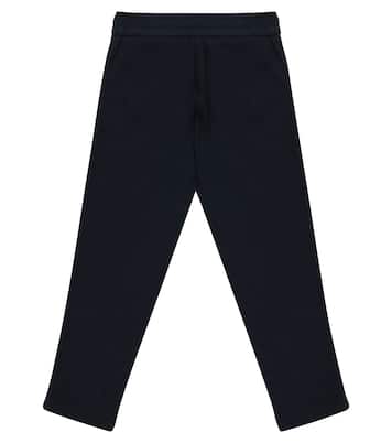 Horsey cotton fleece sweatpants | Loro Piana Kids