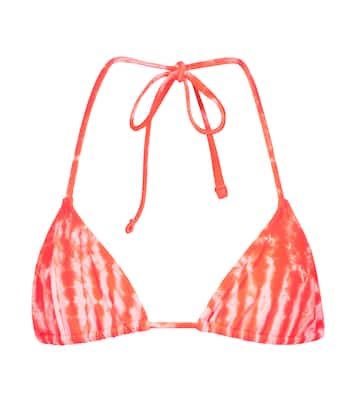 Praia tie-dye bikini top | Tropic of C