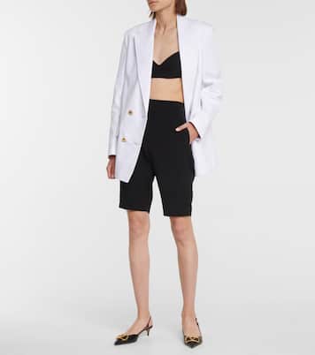 Shorts in lana e seta | Valentino